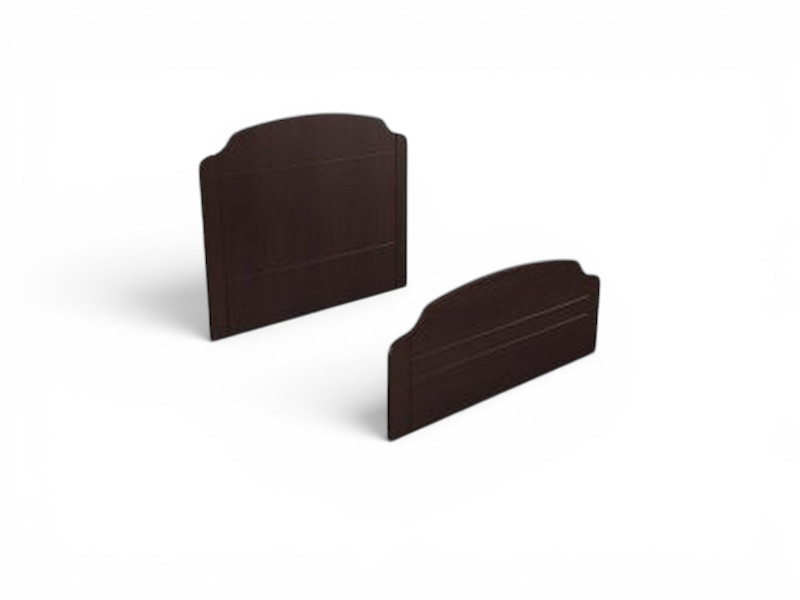 IntelliCare curved headboard and footboard